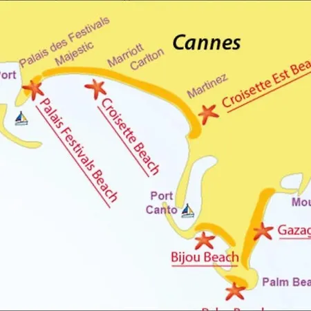 Palm Croisette Sea View Apartment *